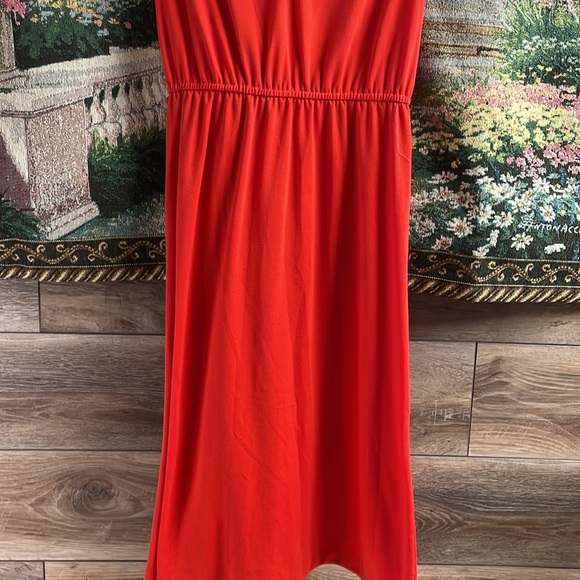 Timely Trends Ladies Dress, Size 9, Red, Vintage 80’s 90’s - Picture 4 of 8